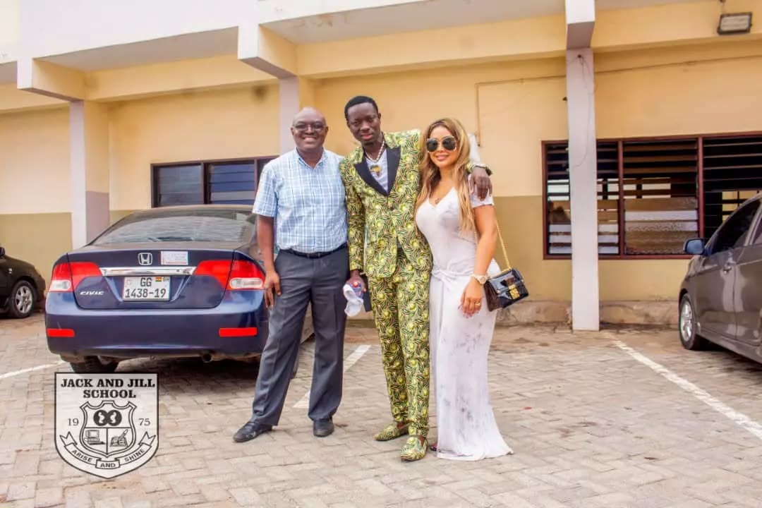 Mr. Kwakye with Michael Blackson
